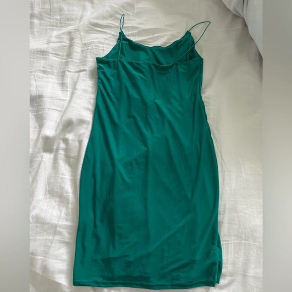 Turquoise mini dress - Picture 8 of 8